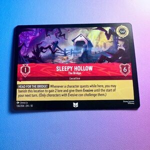 sleepy hollow - 136/204 (uncommon) — lorcana: whispers in the well